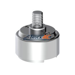 1/2"-13 Thread-On Shift Knob Mounting Adapter For Eaton Fuller Style 9/10 Shifter - Chrome - United Pacific 70799B