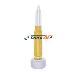50 Caliber Bullet Style Thread-On Gearshift Knob With 9/10 Speed Adapter - United Pacific 70828