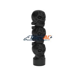 1/2"-13 Thread-On 3 Skull Candy Color Shift Knob-Matte Black - United Pacific 70538B