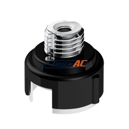 M30X3.5 Thread-On Gearshift Adapter W/LED Mount For Eaton-Fuller 13/15/18 Speed-Candy Black - United Pacific 71059