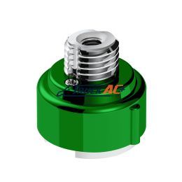M30X3.5 Thread-On Gearshift Adapter W/LED Mount For Eaton-Fuller 9/10 Speed -Emerald Green - United Pacific 71063