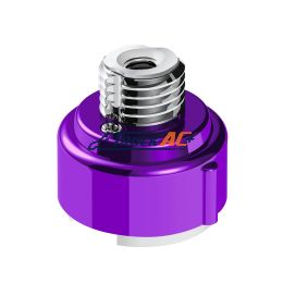 M30X3.5 Thread-On Gearshift Adapter W/LED Mount For Eaton-Fuller 9/10 Speed -Candy Purple - United Pacific 71068
