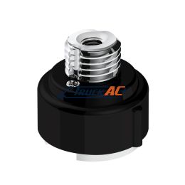 M30X3.5 Thread-On Gearshift Adapter W/LED Mount For Eaton-Fuller 9/10 Speed-Matte Black - United Pacific 71070