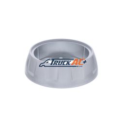 Steering Wheel Horn Bezel - Liquid Silver - United Pacific 88288