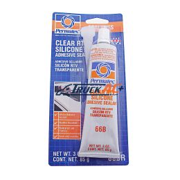 Clear RTV Silicone Sealant Adhesive - 3 Ounce Tube - United Pacific 21718-2