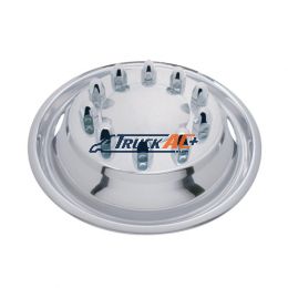 22-1/2" OD Stainless Front Wheel Simulator Set - 2 Vent Holes, Stud Piloted - United Pacific 20305