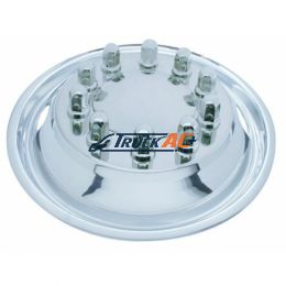 22-1/2" OD Stainless Front Wheel Simulator Set - 2 Vent Hole, Hub Piloted - United Pacific 20315