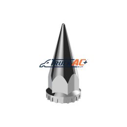 33mm x 4-3/4" Chrome Super Spike Nut Cover - Thread-On - United Pacific 10569B