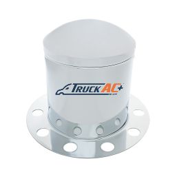 Stainless Dome Rear Axle Cover 3PC Kit For 33mm Nut Cover - Steel/Aluminum Wheel - United Pacific 21221
