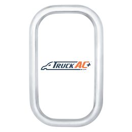 Chrome Exterior View Window Trim For Freigthliner Classic (1989-2010) - No Adhesive Included - United Pacific 40946B