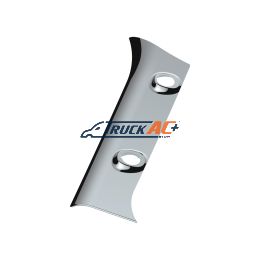 Chrome Plastic Interior Window Post Cover For 2006-2024 Kenworth W900 - Driver - United Pacific 41430