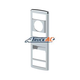 A66-09199-001 Chrome Door Switch Cover With Power Windows/Mirrors/Door Locks For 2018-2025 Freightliner Cascadia - Driver - United Pacific 42445