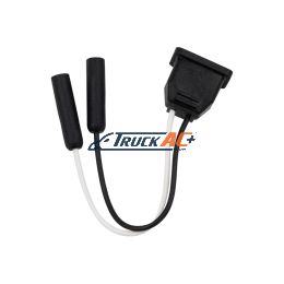 2-Wire Female Adapter With Female Bullet Plug - United Pacific 34203