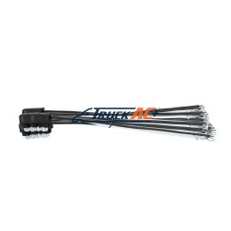 2 Wire Pigtail With 2 Prong Plug - 6" Lead (50-Pack) - United Pacific 34210P50