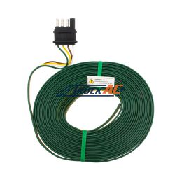 A10-4225VP, A10-4225VP, 118192, 4 Way LED Trailer Light Harness - 25' Positive & Ground Leads - United Pacific 90624