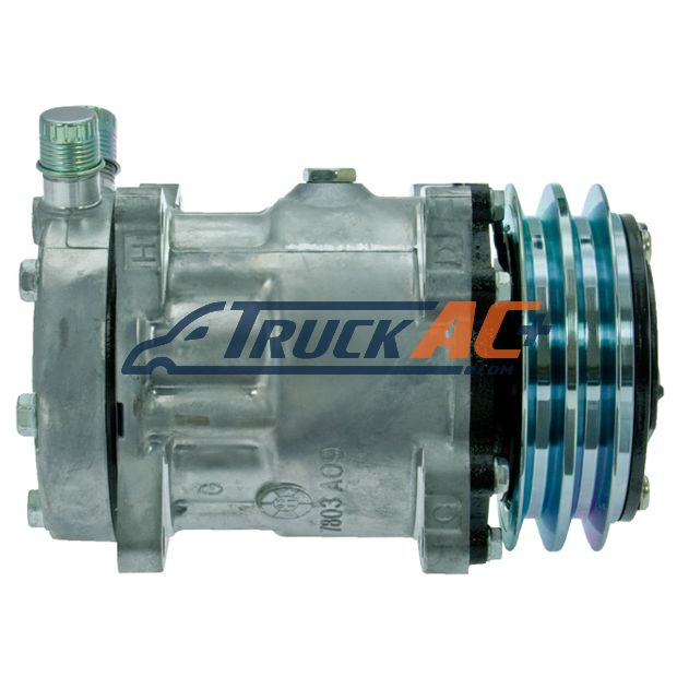 OEM Sanden A/C Compressor - Sanden 4627, 4663, 9515, Truck Air 03