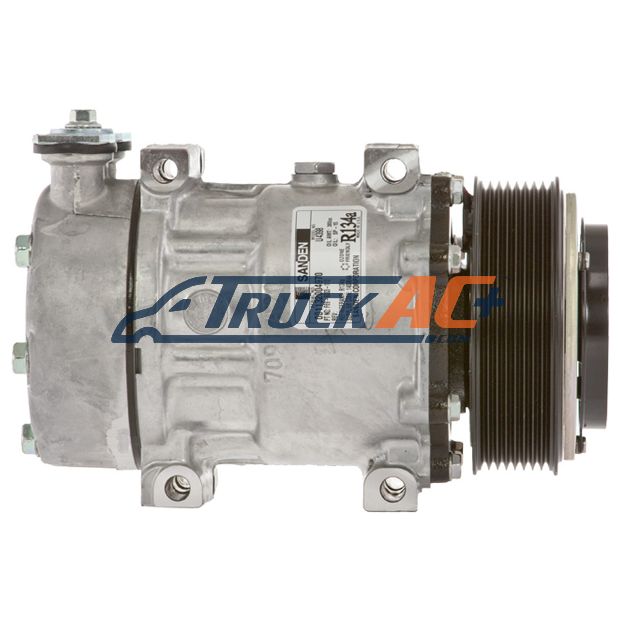 OEM Sanden A/C Compressor - Sanden 4081, 4398, Kenworth F69-6003