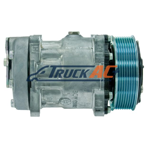 サンコン OEM Sanden A/C Compressor - Sanden 4707, Truck Air 03-1857, MEI 5340