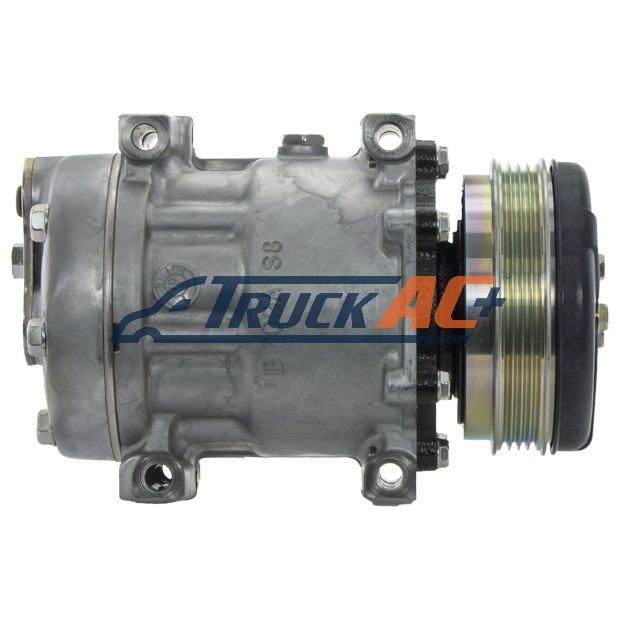 OEM Sanden A/C Compressor - Sanden 8147, Truck Air 03-3553, MEI 58147