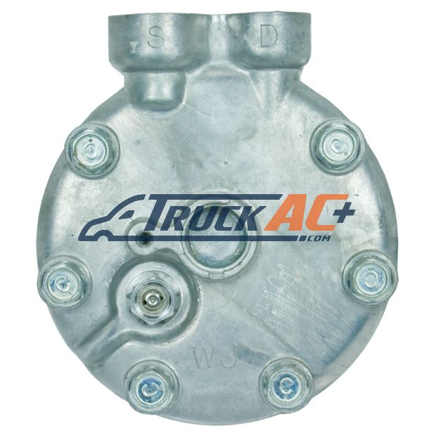 OEM Sanden A/C Compressor - Sanden 4410, Truck Air 03-0434S, MEI 54410
