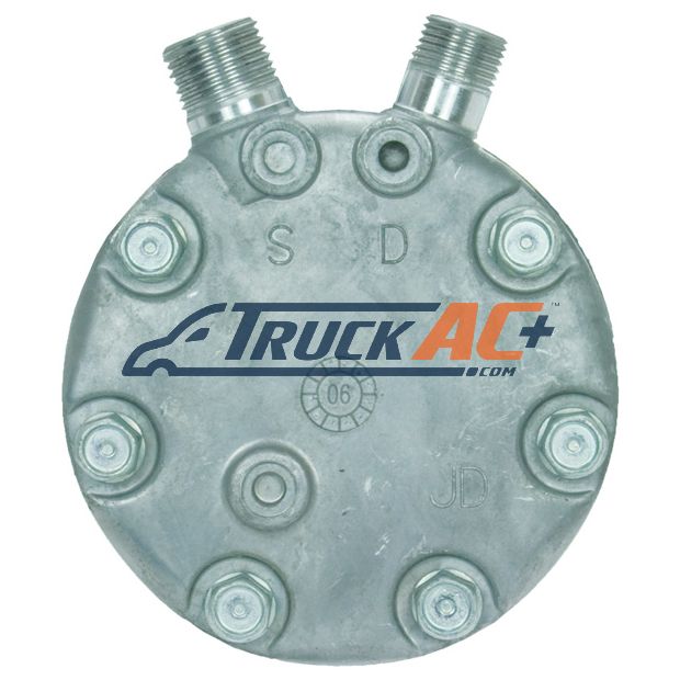 OEM Sanden A/C Compressor - Sanden 4271, 7866, Truck Air 03-3489A