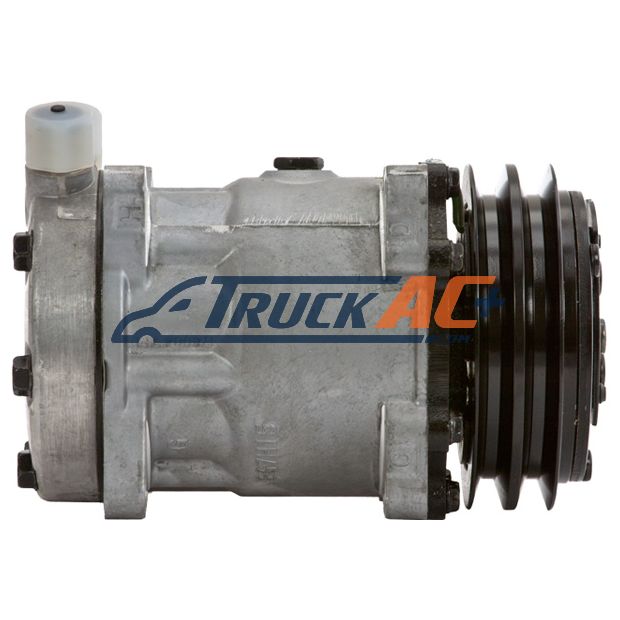 OEM Sanden A/C Compressor - Sanden 4741, Truck Air 03-3724, MEI 5309