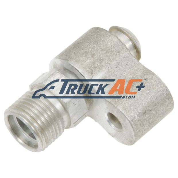 John Deere/Komatsu A/C Compressor Fitting - Truck Air 08-3498, MEI 4222A