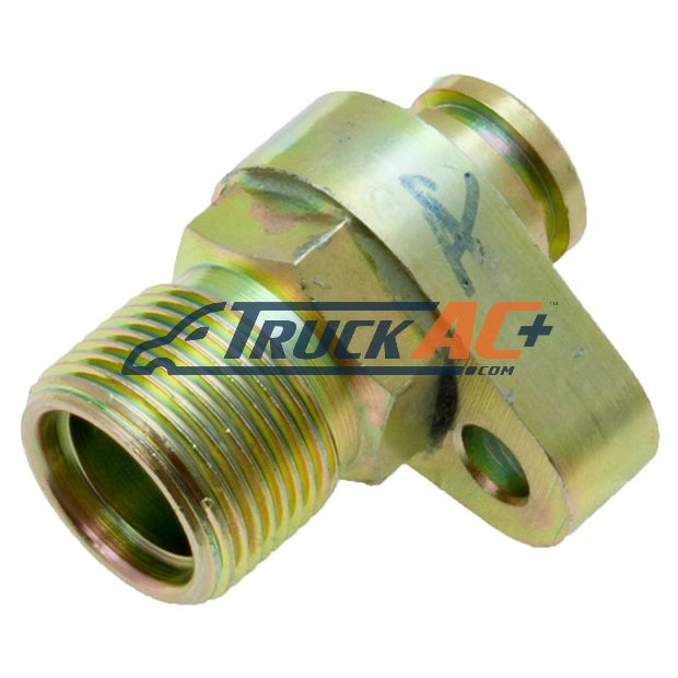 Navistar A/C Compressor / Condenser / Evaporator Fitting - Truck Air 08-0803S, MEI 4213S