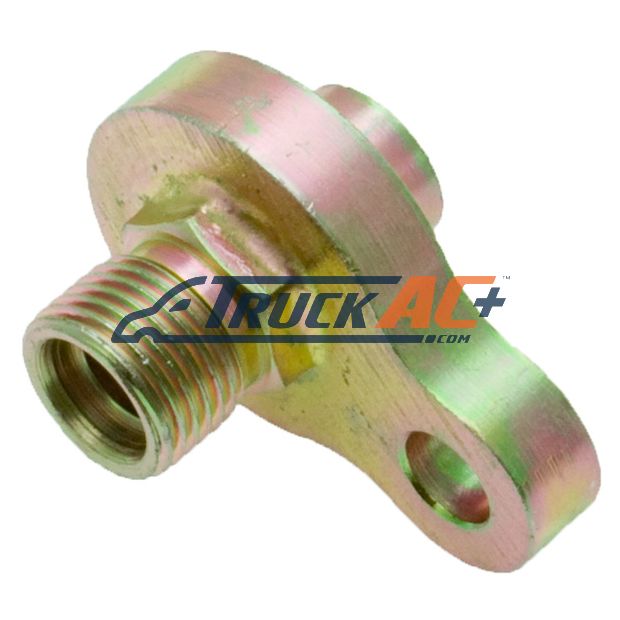 Volvo A/C Condenser Fitting (Outlet) - Truck Air 08-1601S, MEI 4215S