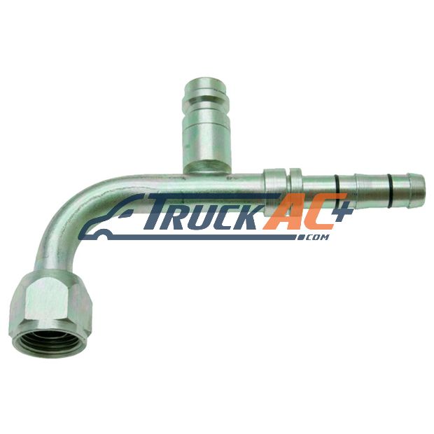 OEM Aeroquip A/C Fitting - Eaton Aeroquip FJ3013-03-0808S, Truck Air 08-6932E, MEI 4511EZ