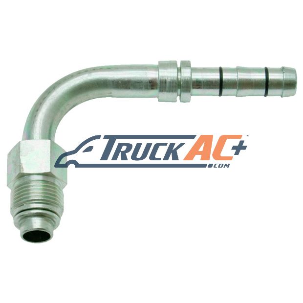 OEM Aeroquip A/C Fitting - Eaton Aeroquip FJ3019-02-0608S, Truck Air 08-5975E, MEI 4415EZ