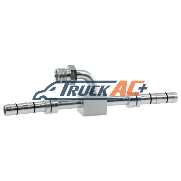 OEM Aeroquip A/C Fitting - Eaton Aeroquip EJ3158-060808S, Truck Air 08-3123E, MEI 4680EZ