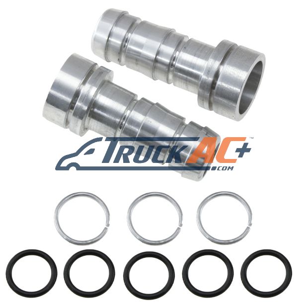 OEM Aeroquip A/C Fitting - Eaton Aeroquip FF13727-1812, Truck Air 08-8127EK, MEI 4903EZK