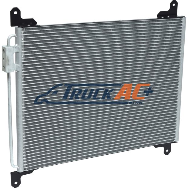 Freightliner Style A/C Condenser - Freightliner BHT E2108, BHT E2109, Truck Air 04-0614, MEI 6298