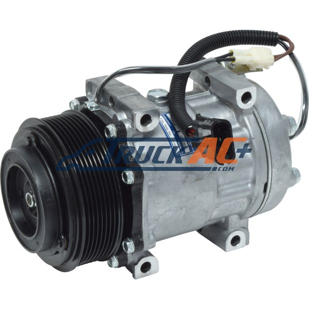 Sanden Style A/C Compressor - Sanden 4025, 4092, 4073, Truck Air 03-0427S, MEI 54025
