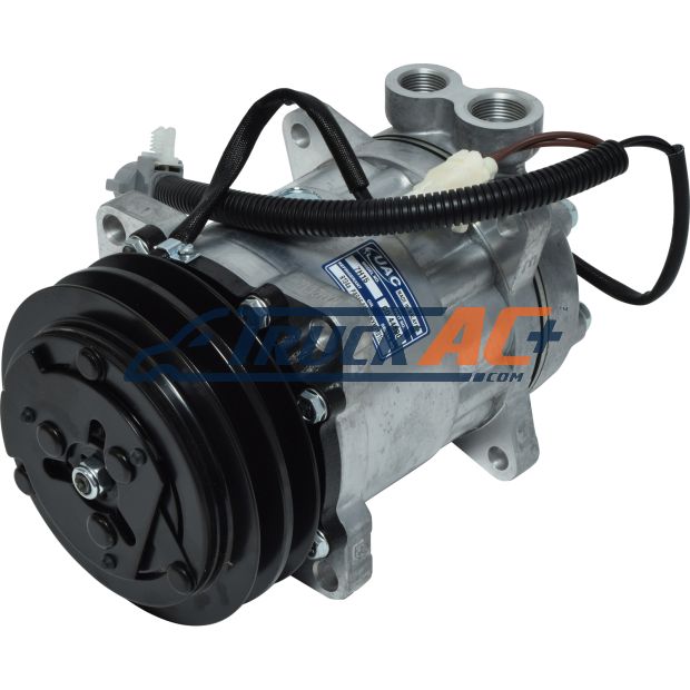 Sanden Style A/C Compressor - Sanden 4469, 4603, Truck Air 03-0410, MEI 5771
