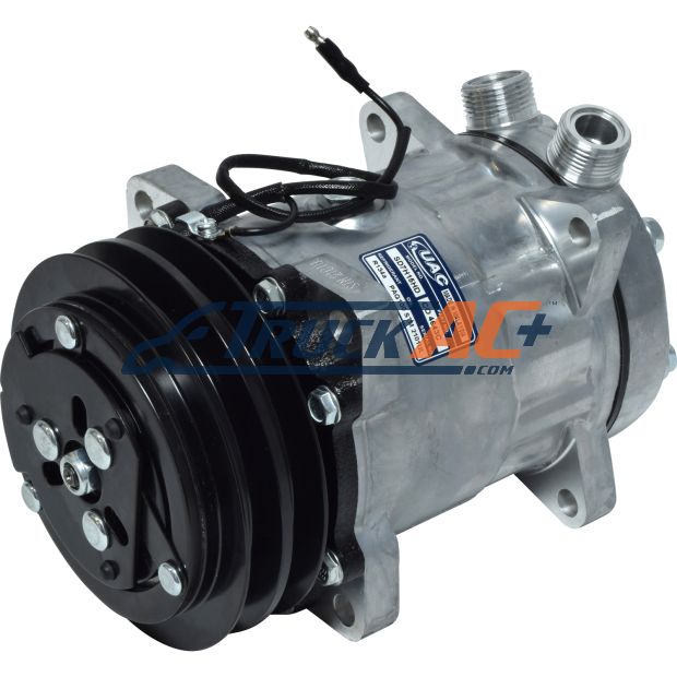 Sanden Style A/C Compressor - Sanden 4643, 4706, Truck Air 03-3419, MEI 54706
