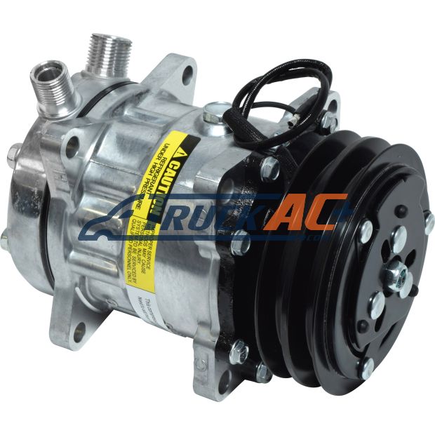 Sanden Style A/C Compressor - Sanden 4456, 7312, MEI 54456