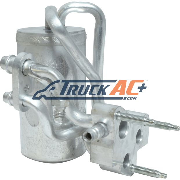 Navistar Style A/C Receiver Drier - Navistar 3843558C92, 6102500C91, Truck Air 07-0819A, MEI 7422