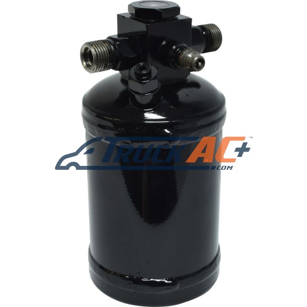 Caterpillar Style A/C Receiver Drier - Red Dot 74R2537, RD-5-7061-7P, Truck Air 07-2601A, MEI 7123