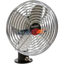 Red Dot 7 1/4" Dash Fan 24V - Red Dot 73R9064, RD-5-5796-24P, Truck Air 01-3051, MEI 3856