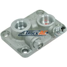 Denso 10PA15C / 10PA17C / 10PA20C Manifold - Truck Air 08-3375, MEI 5437