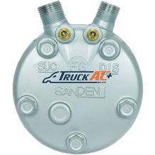 Sanden (FG) Rear Head - Truck Air 03-6503, MEI 5621