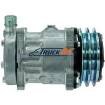 OEM Sanden A/C Compressor - Sanden 4627, 4663, 9515, Truck Air 03-3490, MEI 5709