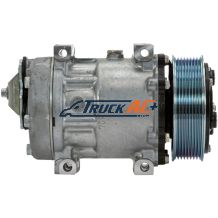OEM Sanden A/C Compressor - Sanden 4020, Truck Air 03-3817, MEI 54020