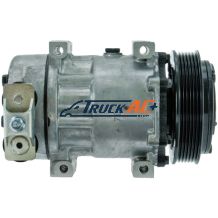 Sanden Style A/C Compressor - Sanden 4040, 4425, 4792, Peterbilt F69-6002-122, Truck Air 03-1405, MEI 5366