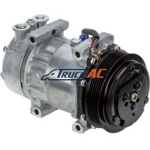 Sanden Style A/C Compressor - Sanden 4039, 4424, 4731, Kenworth, Peterbilt F69-6002-121, Truck Air 03-1401, MEI 5362