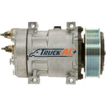 OEM Sanden A/C Compressor - Sanden 4544, 4816, 1027S4, Truck Air 03-0802, MEI 5348
