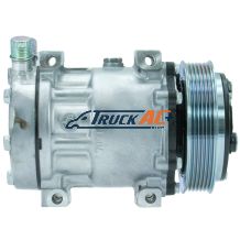OEM Sanden A/C Compressor - Sanden 4883, 4883U1, Truck Air 03-1200, MEI 5339