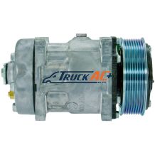 OEM Sanden A/C Compressor - Sanden 4866, Truck Air 03-3718, MEI 5283